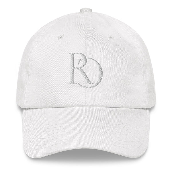 White on White Dad hat